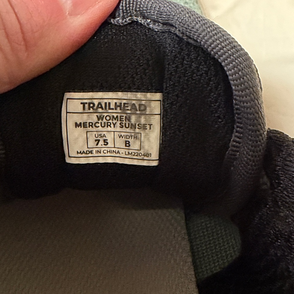 Lems Trailhead Sneakers with Orange Soles - Picture 6 of 6